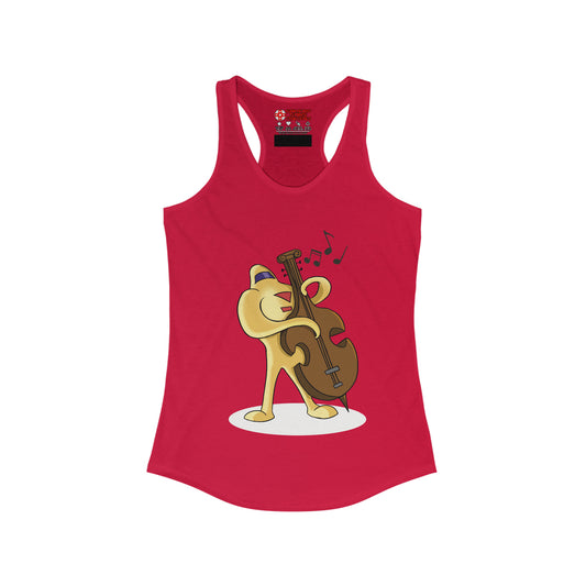 Women's Racerback Tank - Jazz Starman