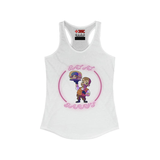 Women's Racerback Tank - Eat at Barry's