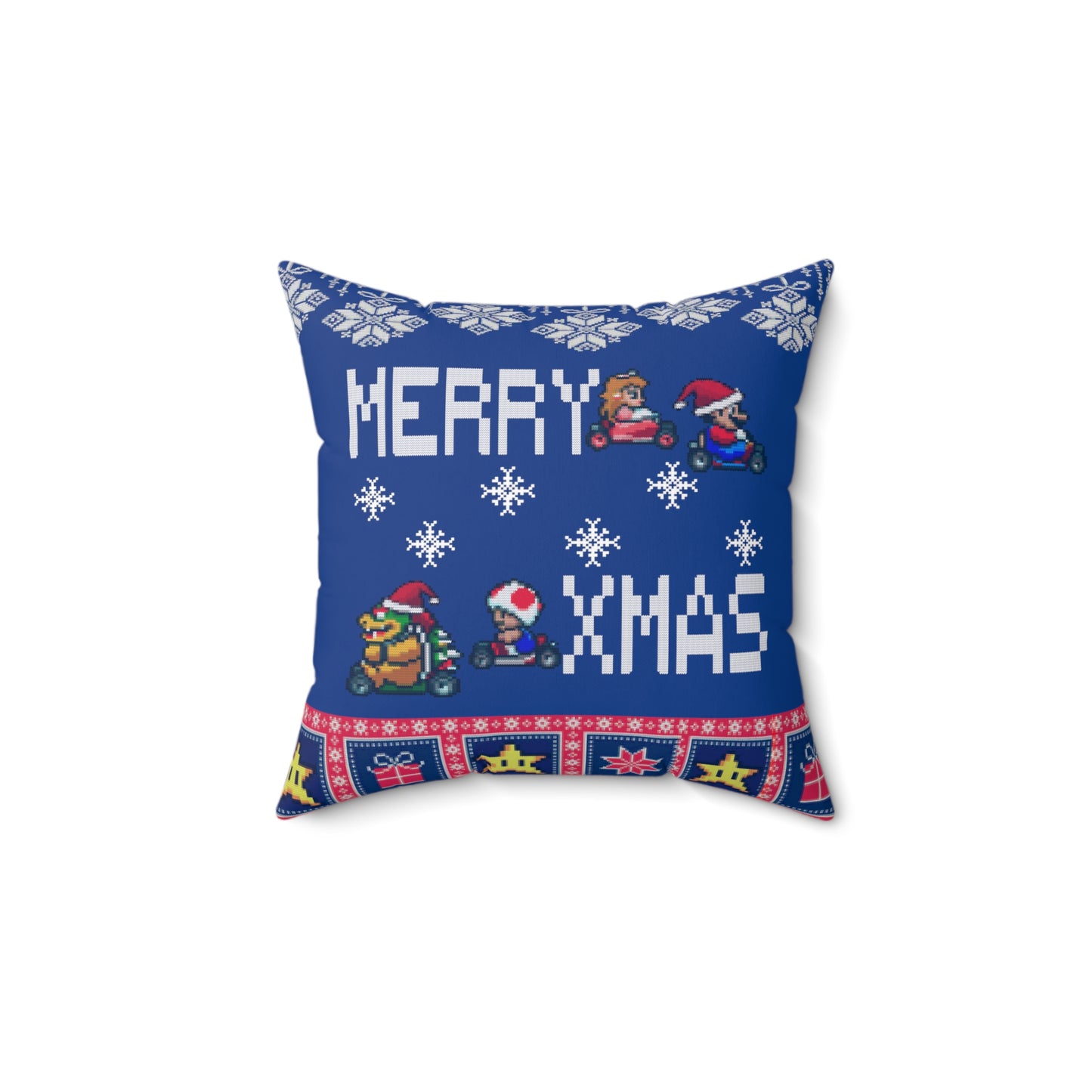 Christmas Pillow - Mario Kartmas