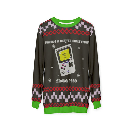 Christmas Sweatshirt - GameBoy