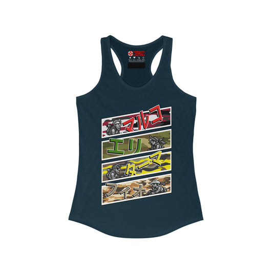 Women's Racerback Tank - Peregrin Camo
