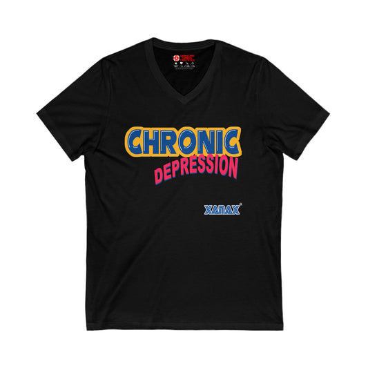 Men's V Tee - Chronic Depression
