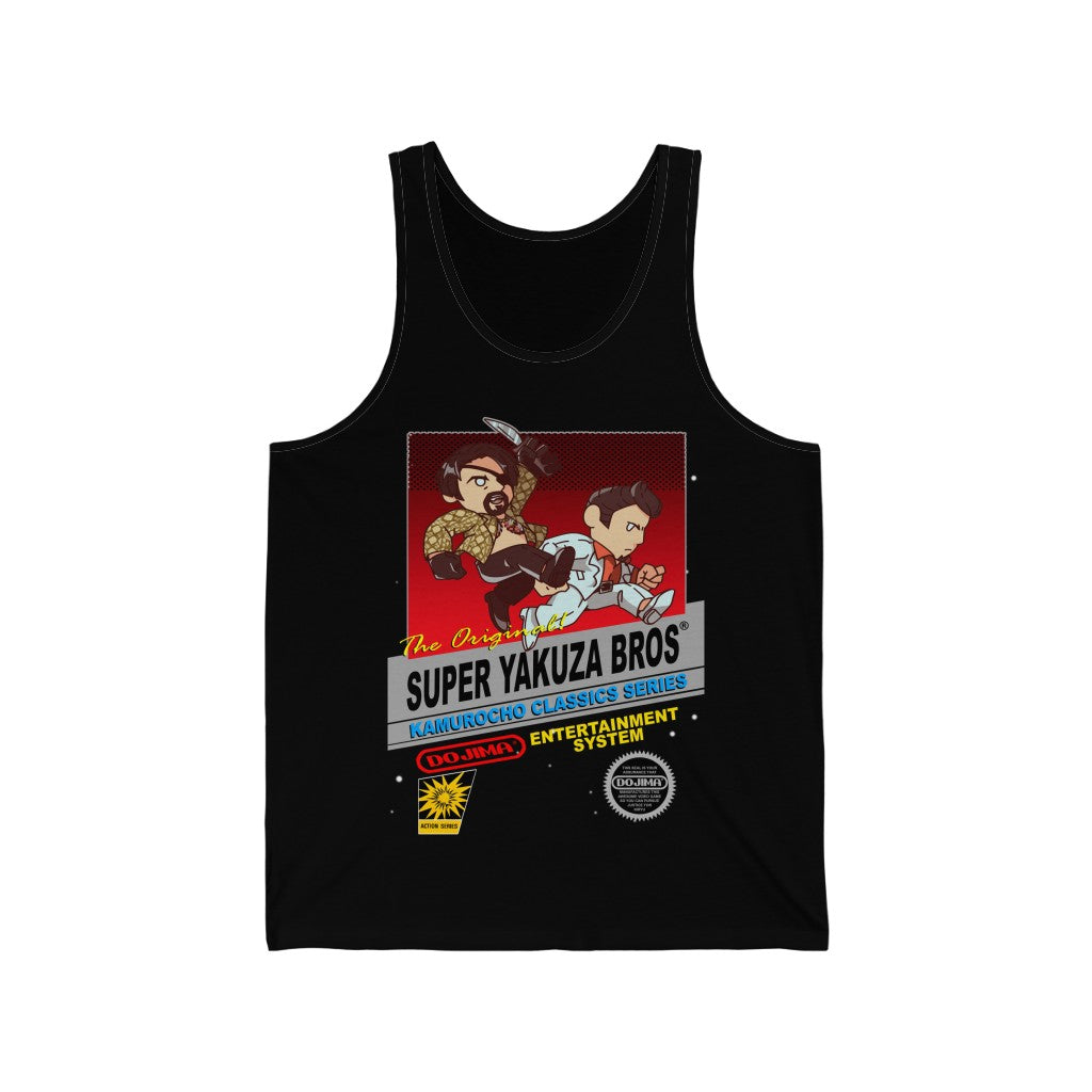 Black Yakuza Tank T Shirt Gaming Fashion