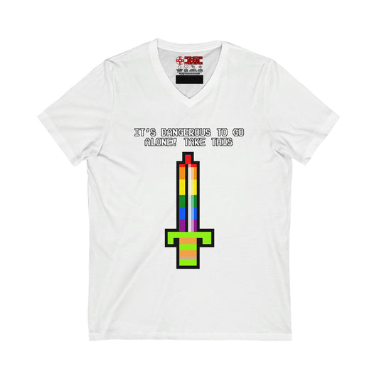 The Legend of Zelda Men's V Tee - Going Solo