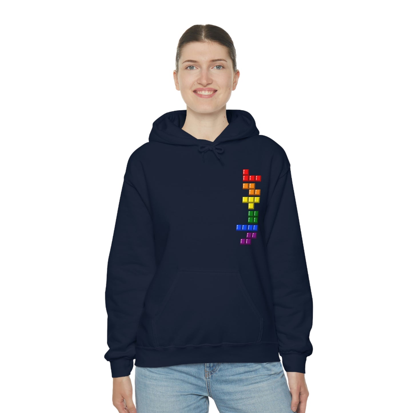 Unisex Hoodie - Blocks' Diversity