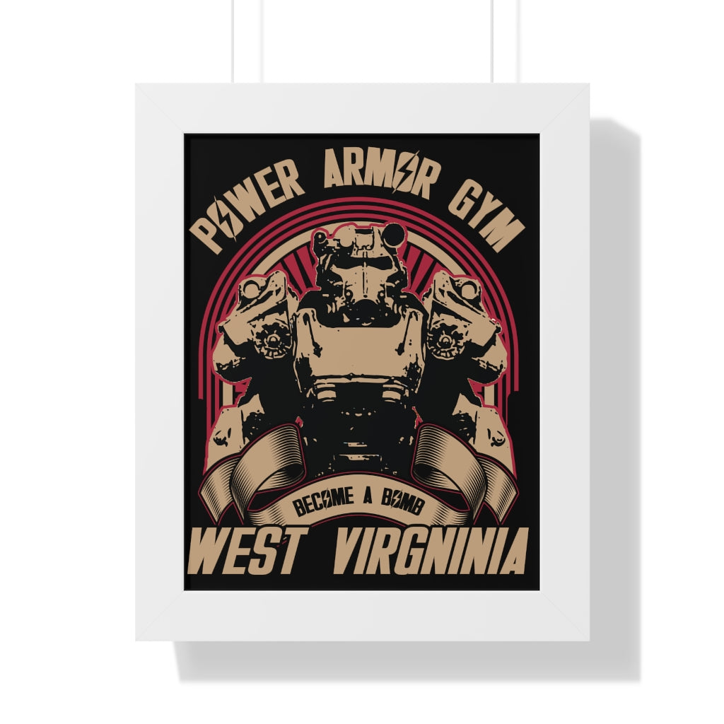 Framed Poster - Power Armor