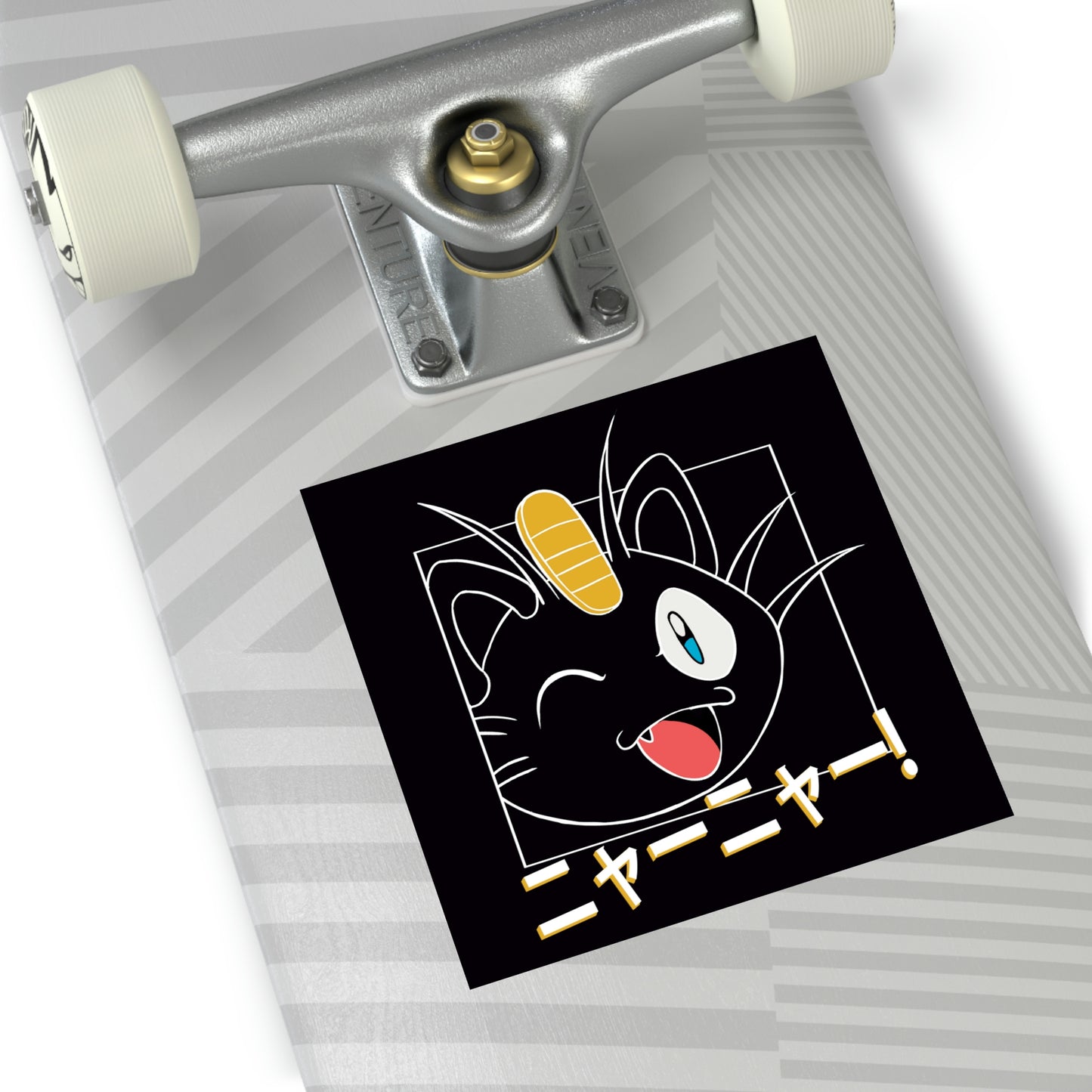 Pokémon Vinyl Sticker - Meowth
