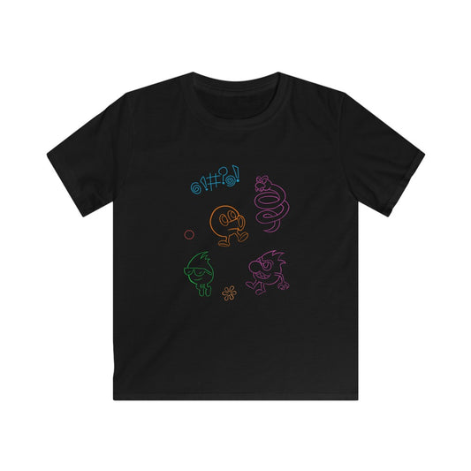 Kids' Tee - Neon Q-Bert
