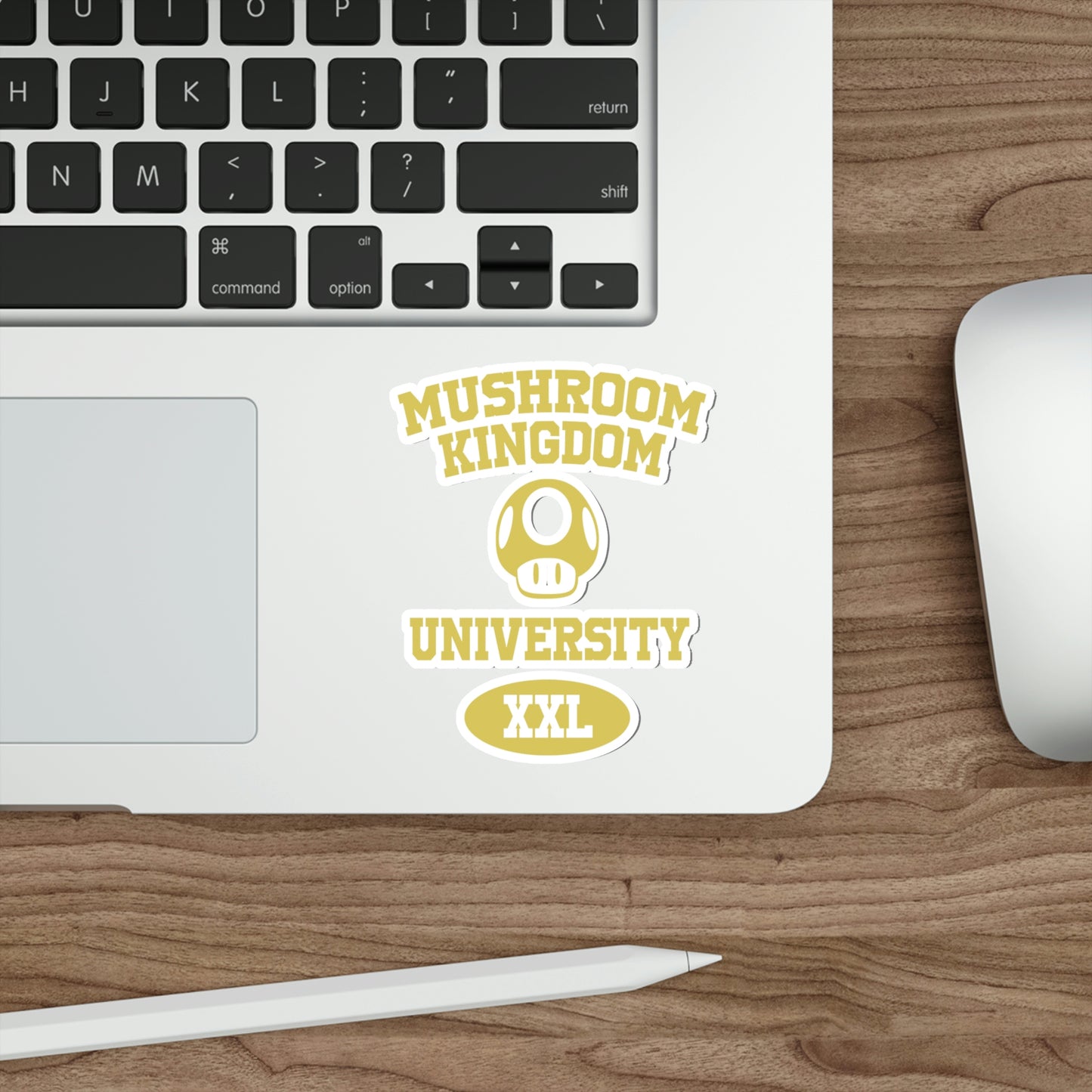 Super Mario Die-Cut Outdoor Stickers - Mushroom Kingdom University