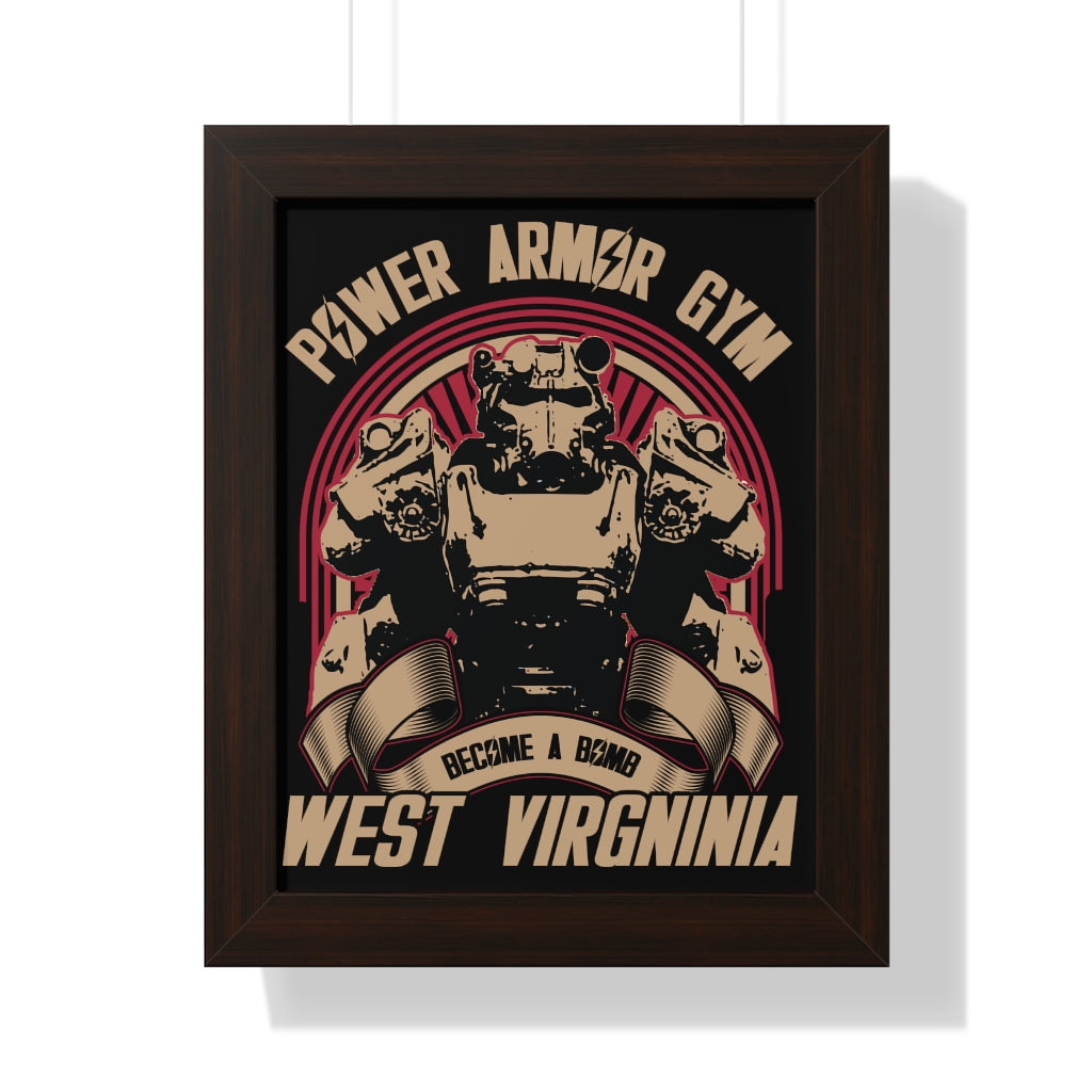 Framed Poster - Power Armor