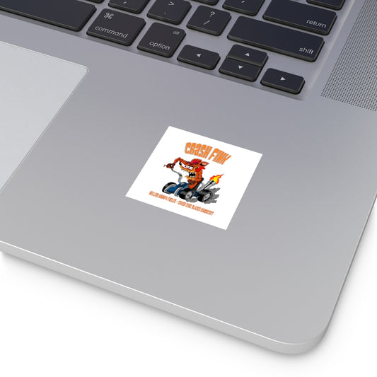 Vinyl Sticker - Crash Fink