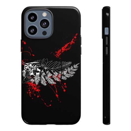 Tough Case - Moth Tattoo Black