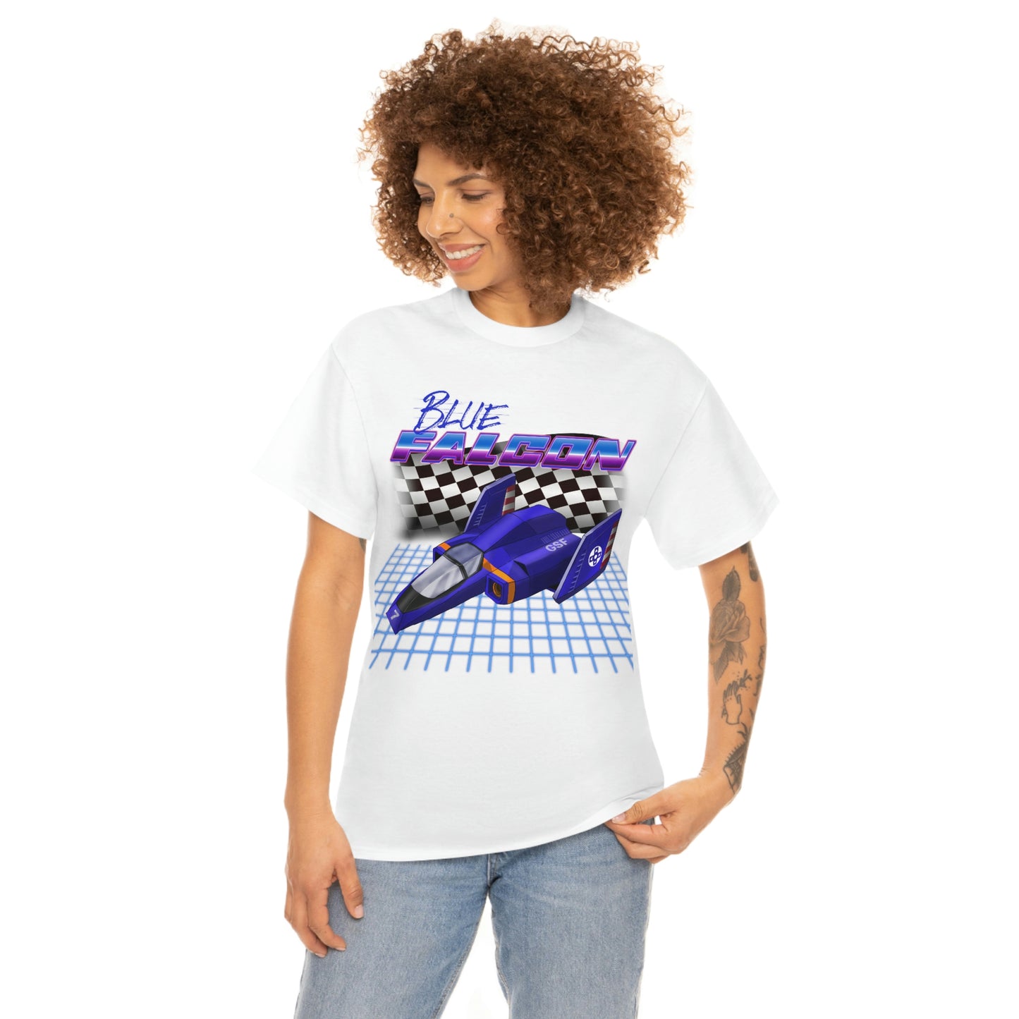 F-ZERO Men's Tee - Blue Falcon