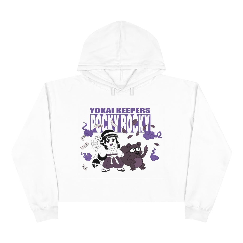 Women's Crop Hoodie - Yokai Keepers