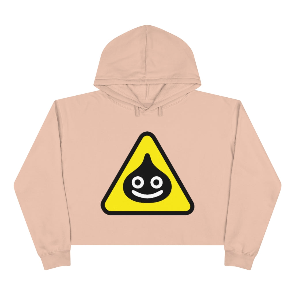 Pink Dragon Quest Cropped Hoodie Gaming Fashion