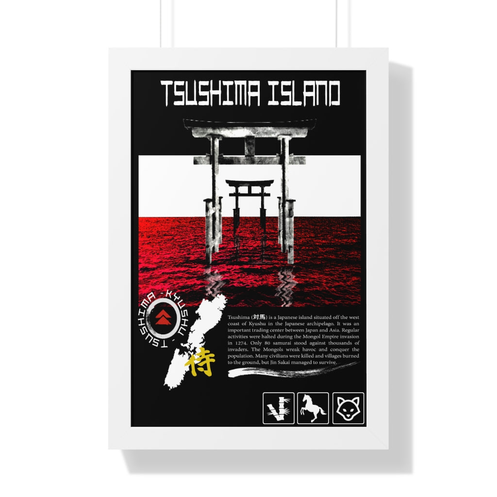Framed Poster - Tsushima Island