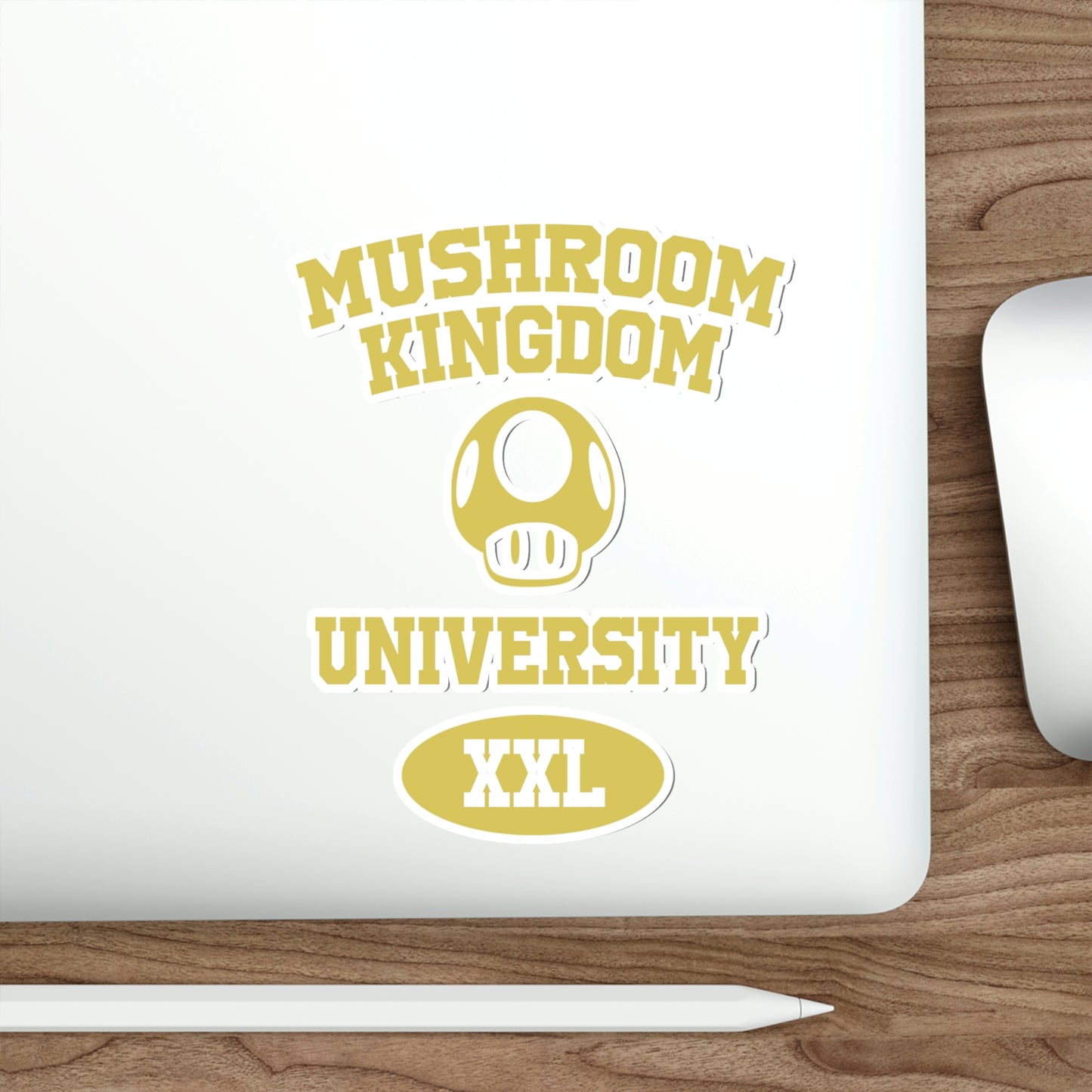 Super Mario Die-Cut Outdoor Stickers - Mushroom Kingdom University
