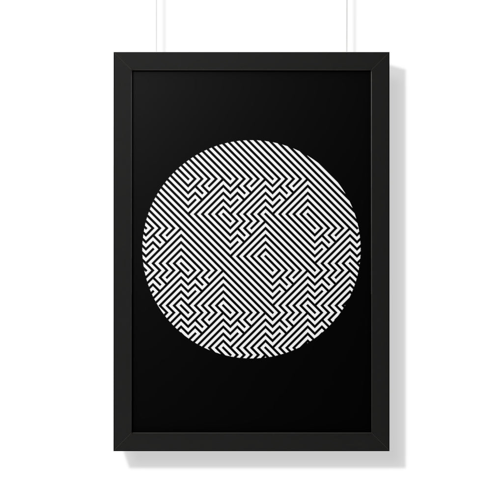 Framed Poster - Tetris Stealth