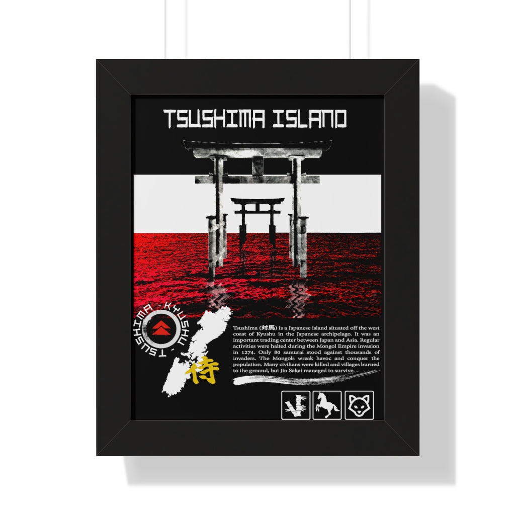 Framed Poster - Tsushima Island