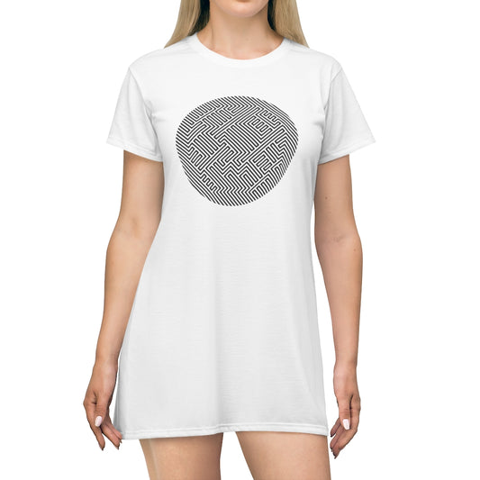 Women's Tee Dress - Mushroom Stealth