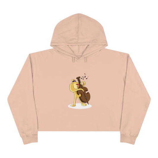 Pink EarthBound Crop Hoodie Gaming Fashion