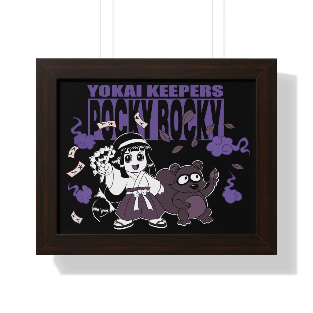 Framed Poster - Yokai Keepers