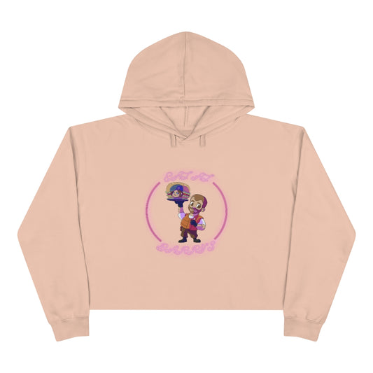 Pink Resident Evil Cropped Hoodie Gaming Fashion