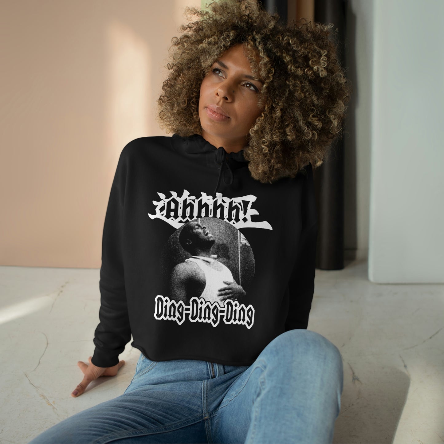 Women's Crop Hoodie - The Legendary Duelist