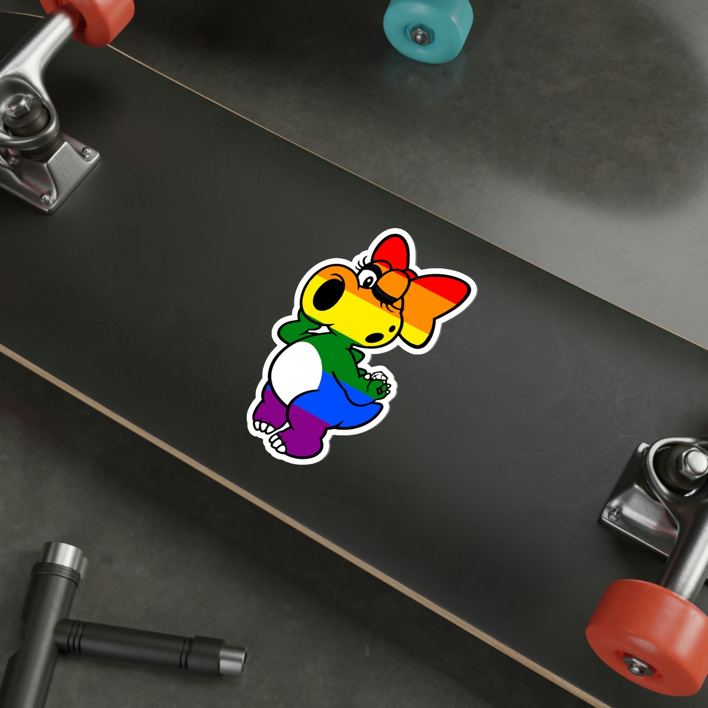 Super Mario Bros Die-Cut Sticker - LGTBirdo