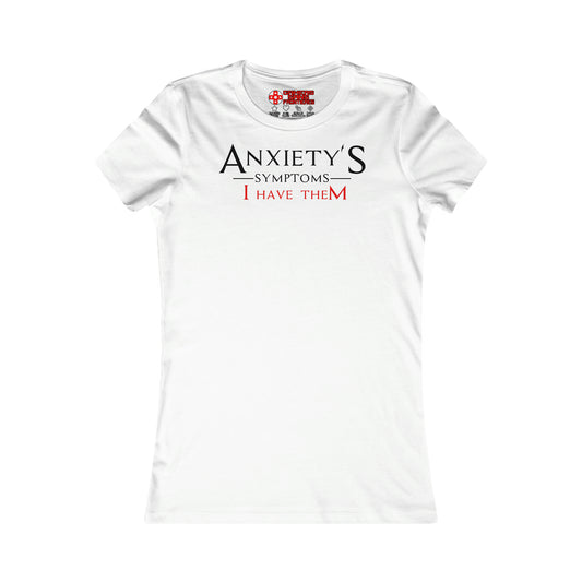 Women's Tee - Anxiety's Symptons