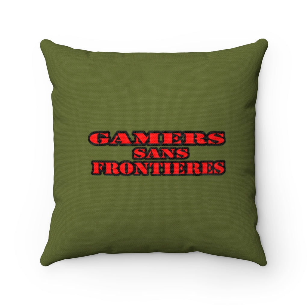 Gamers Sans Frontieres Pillow Gaming Merch