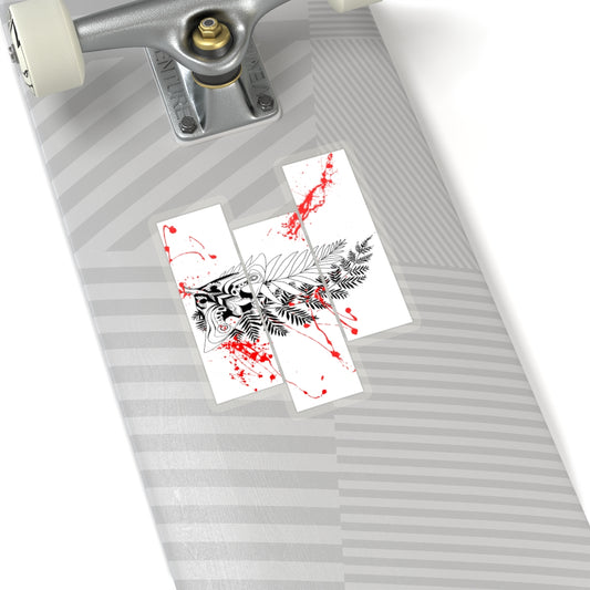 Die-Cut Sticker - Moth Tattoo