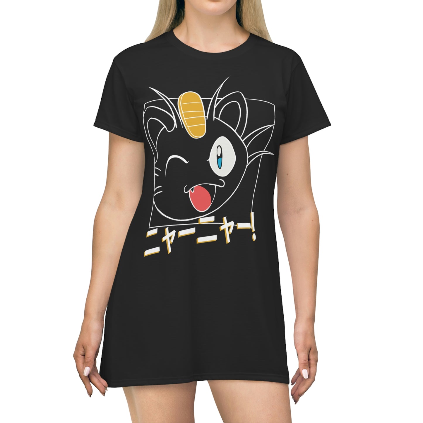 Pokémon Women's Tee Dress - Meowth