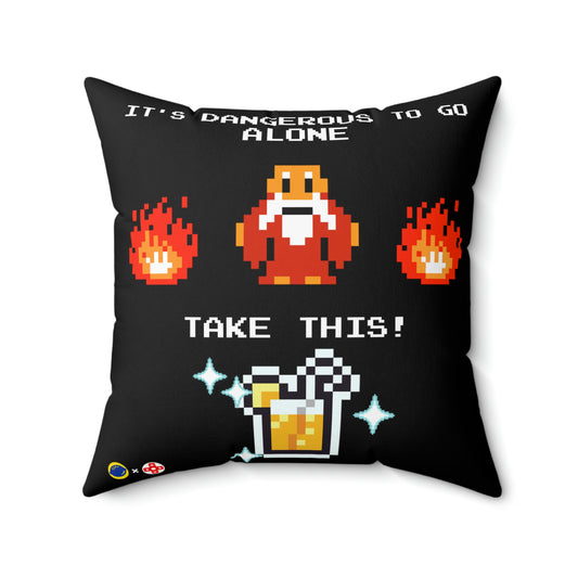 ALS x GSF Pillow - It's Dangerous to go Alone