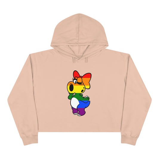 Women's Crop Hoodie - LGTBirdo