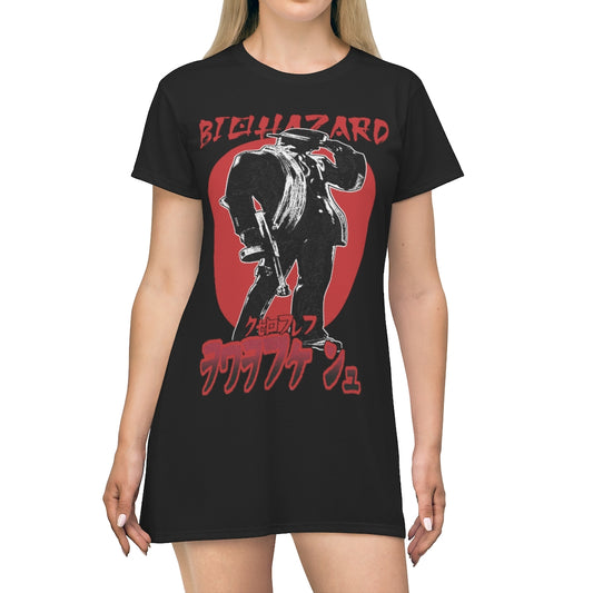 Women's Tee Dress - Chicago Typewriter