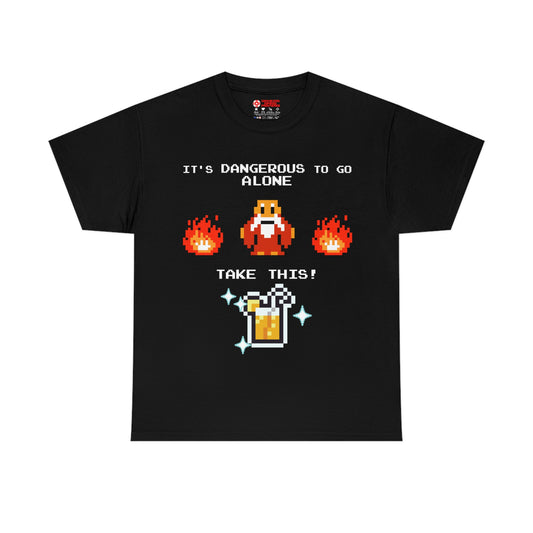 ALS x GSF Men's Tee - It's Dangerous to go Alone