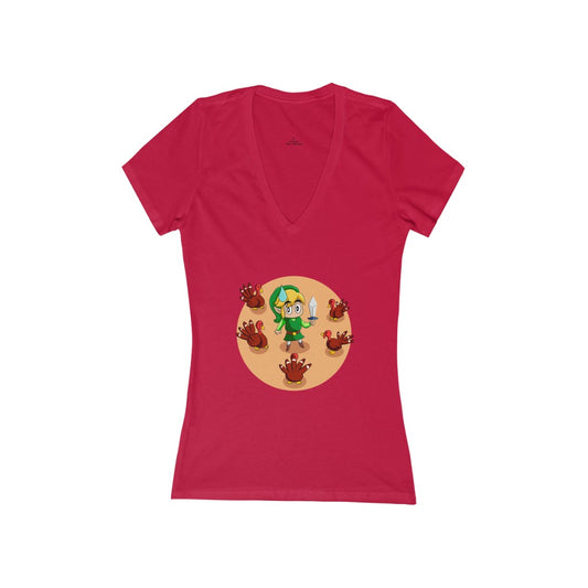 Red The Legend of Zelda V T Shirt Gaming Fashion