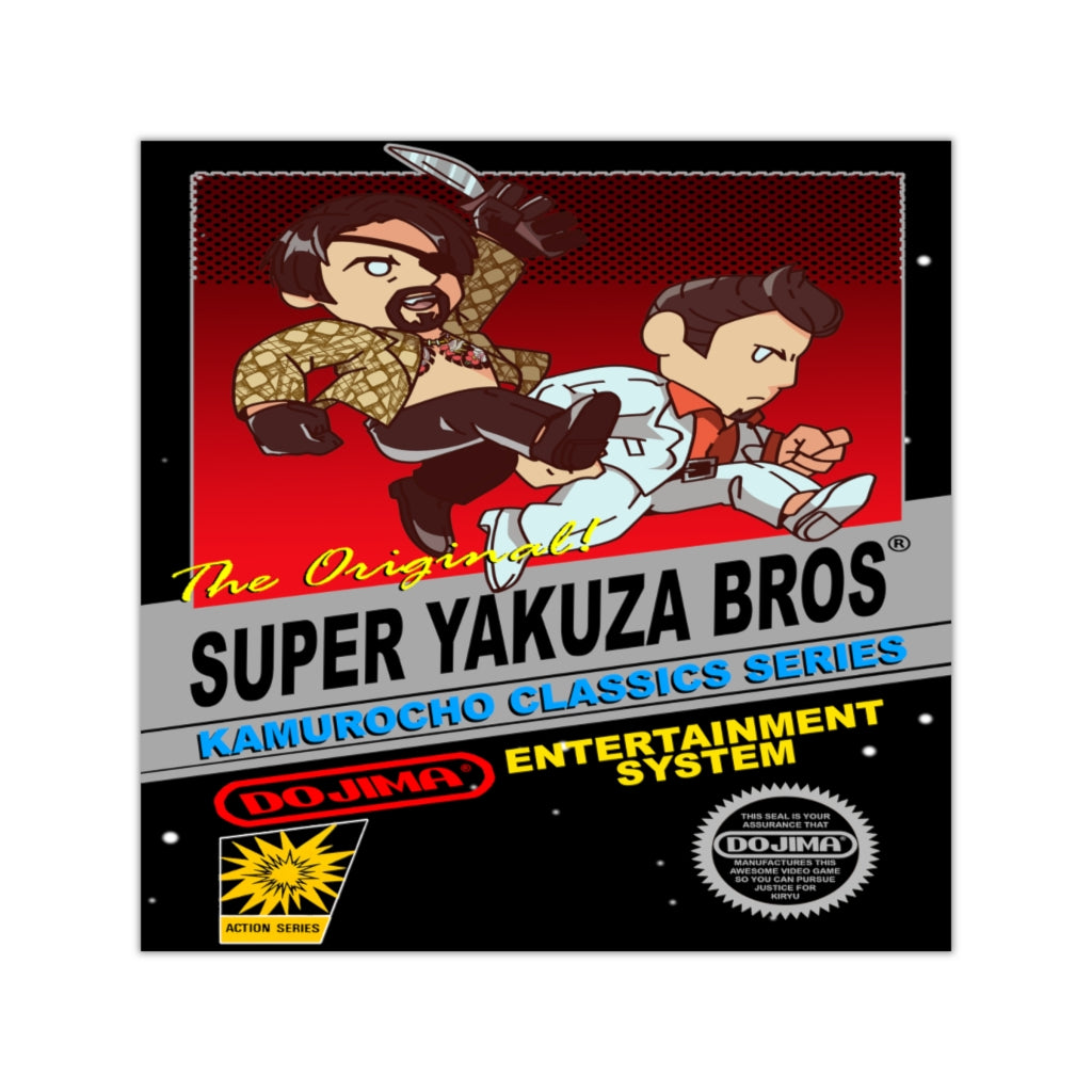 Yakuza Vinyl Sticker Gaming Merch