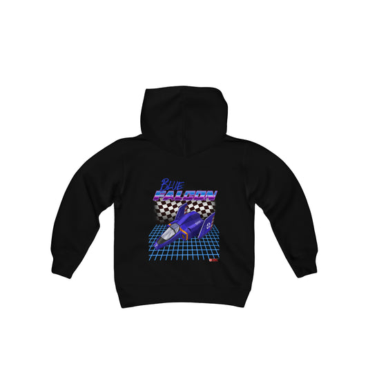 F-ZERO Kids Hoodie - Blue Falcon