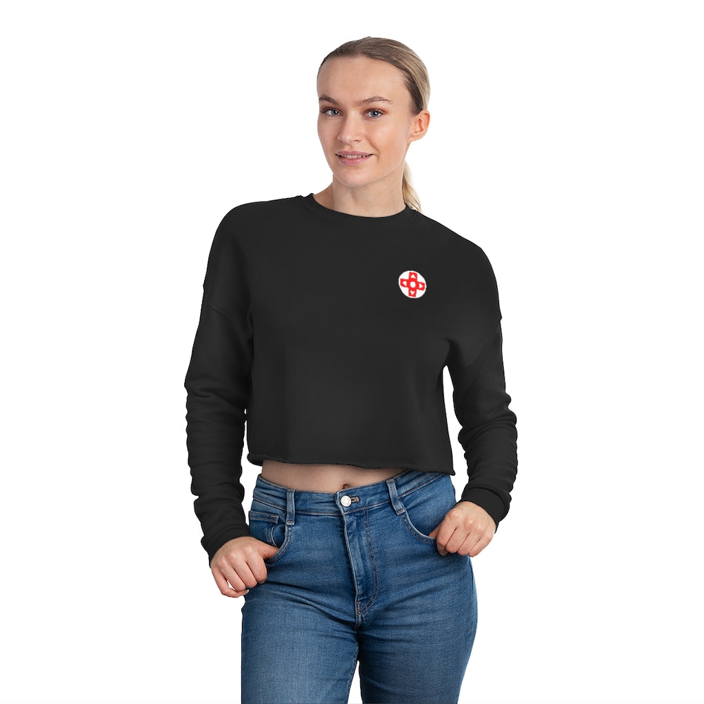 Black Gamers Sans Frontieres Cropped Sweatshirt Gaming Fashion