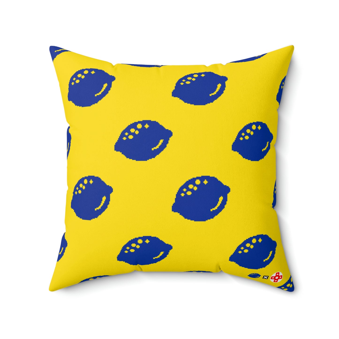 ALS x GSF Pillow - 8bit Lemon Hero Pattern