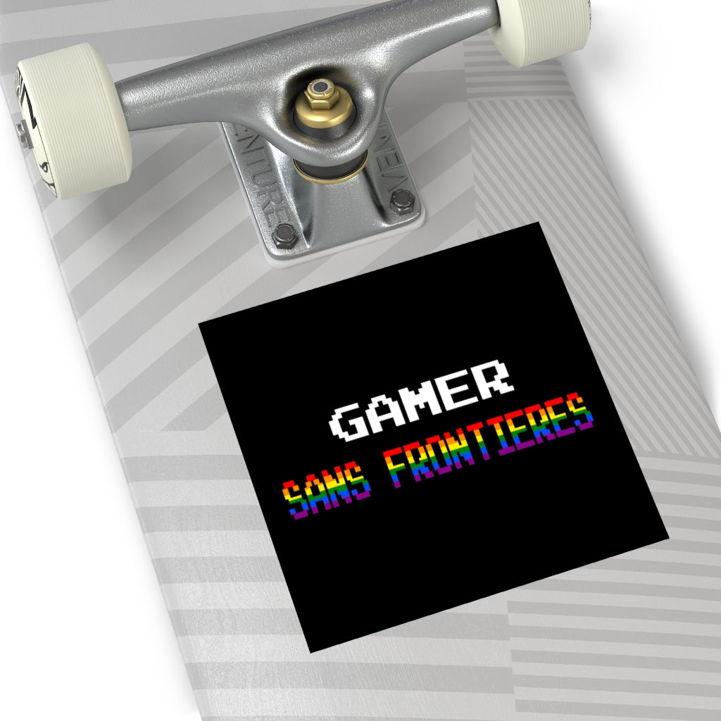 Gamers Sans Frontieres Vinyl Sticker - LGTB+GSF
