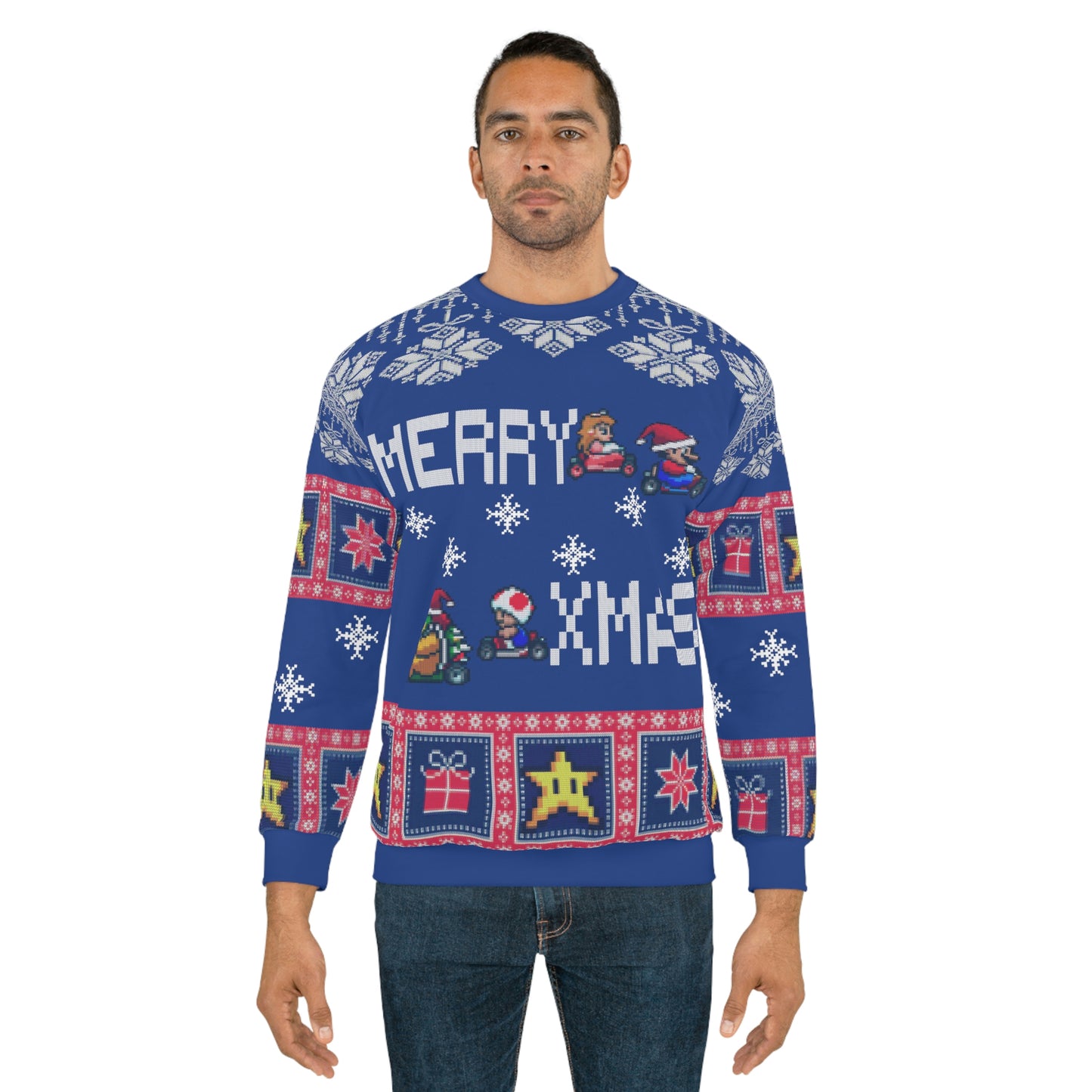 Mario Kartmas Christmas Sweatshirt