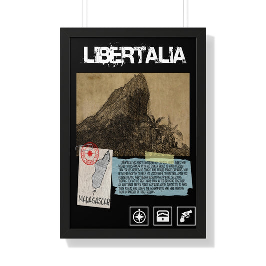 Framed Poster - Libertalia