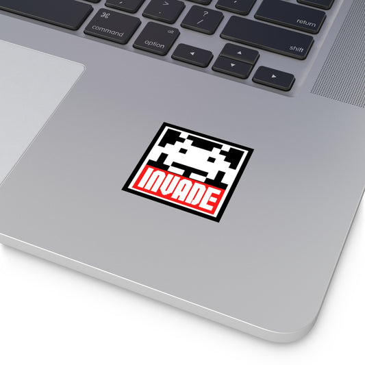 Space Invaders Vinyl Sticker Gaming Merch