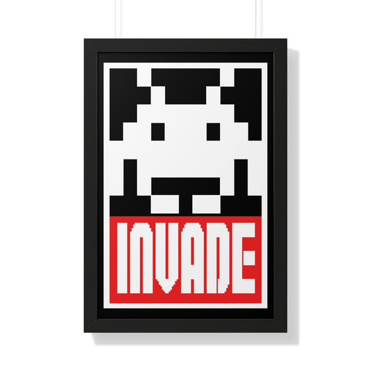 Framed Poster - Invade & Obey