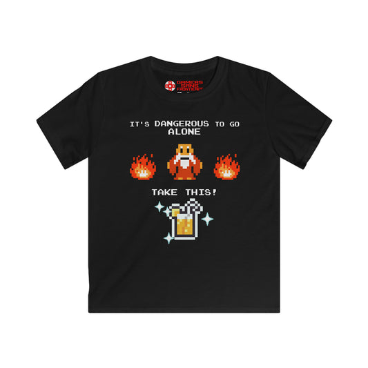 ALS x GSF Kid's Tee - It's Dangerous to go Alone