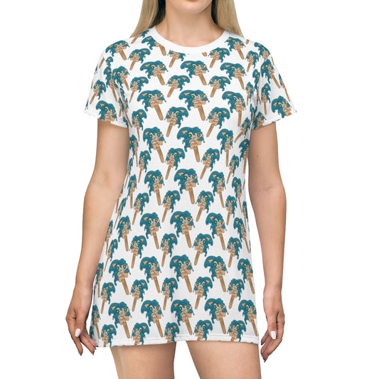 Women's Tee Dress - Melting Sonic