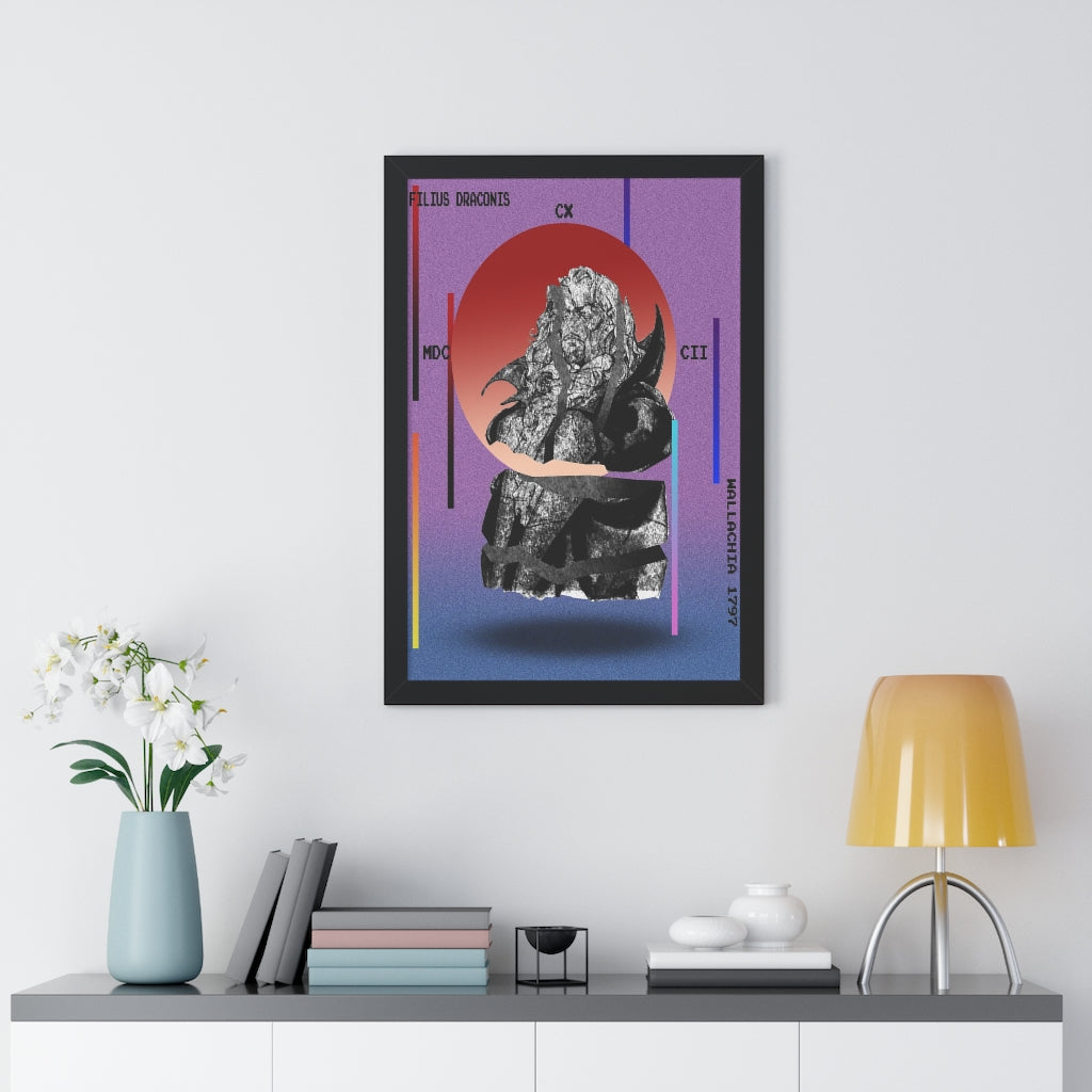 Framed Poster - Filius Draconis